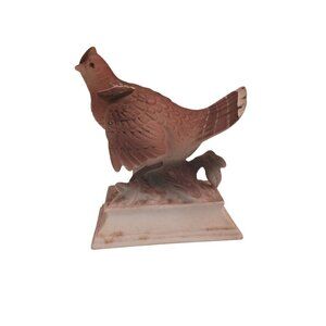 Vintage 1963 Napco Grouse Figurine "Ruffled Grouse"
